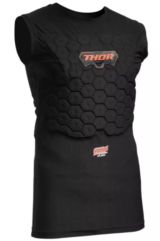 Gilet de protection Thor Comp XP Flex Sans Manches Noir