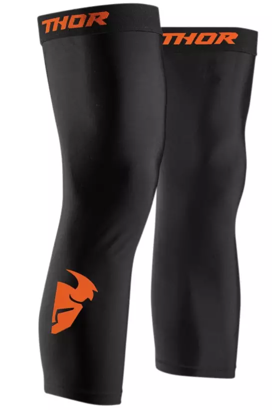 Genouilleres Compression Thor Comp S8 Noir/Orange