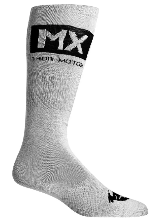 Chaussettes Enfant Thor MX Cool Gris/Noir