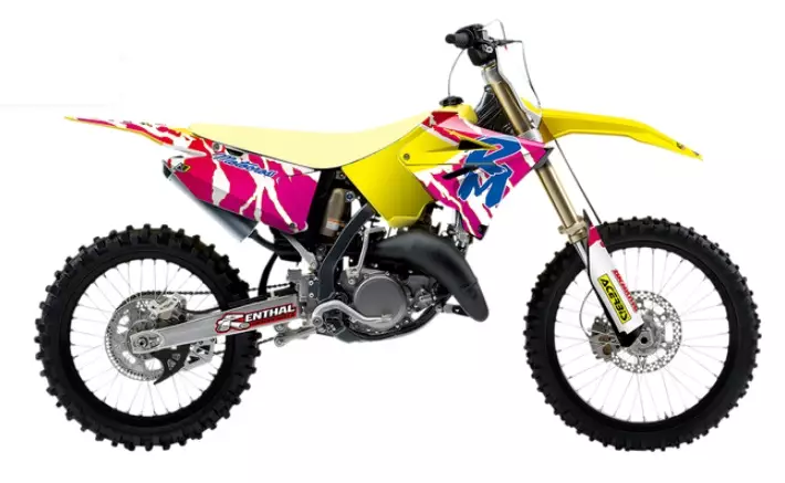 Kit deco retro Suzuki Restyling Blackbird Suzuki 250 RM