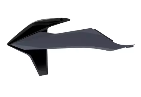 Ouies de radiateurs Polisport Noir gris KTM 300 EXC