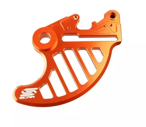 Protege disque arriere Scar orange KTM 300 EXC