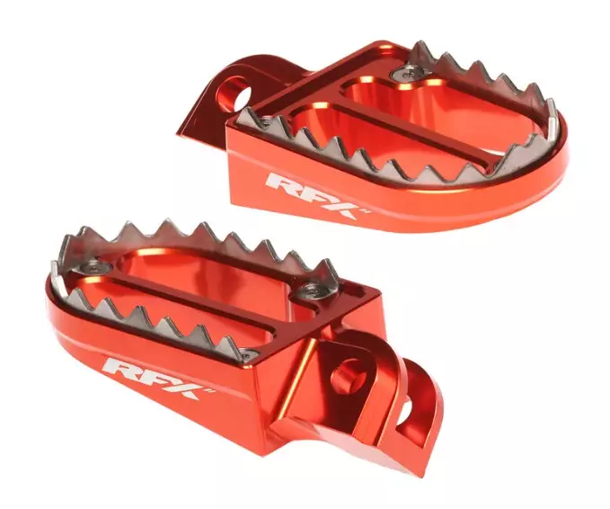 Repose pieds RFX Pro series 2 orange KTM 200 EXC