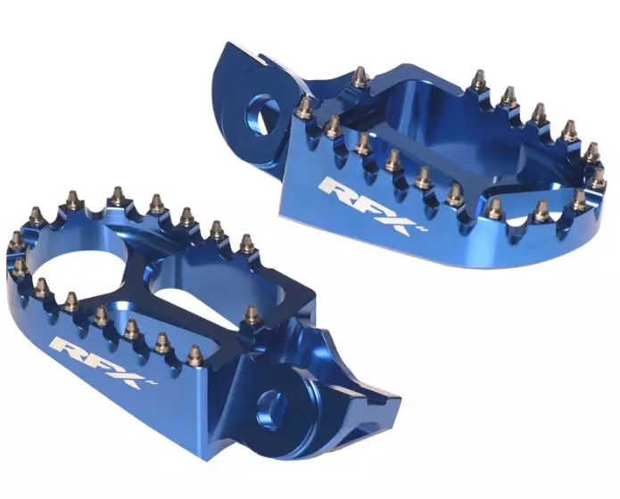 Repose pieds RFX Pro bleu Husqvarna 250 TE