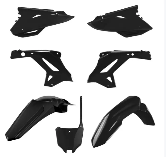 Kit plastique Polisport Honda CR 125/250 MX restyle noir Honda 250 CR