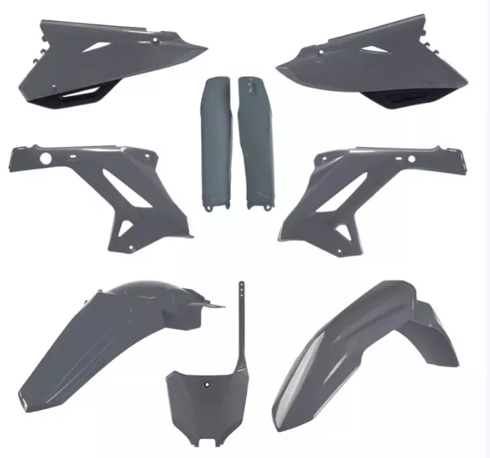 Kit plastique Polisport Honda CR 125/250 MX restyle gris Honda 125 CR