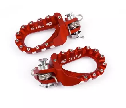 Repose pieds S3 Hard Rock rouge Beta 125 RR