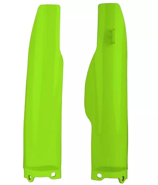 Protege fourche Polisport Vert Kawasaki 250 KX
