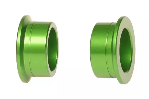 Entretoises roue RFX vert arriere Kawasaki 450 KX-F