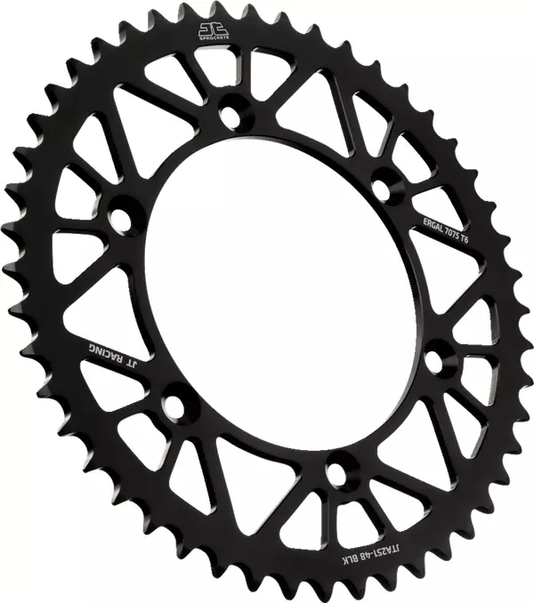 Couronne JT alu 51 dents noir Husqvarna 450 FC