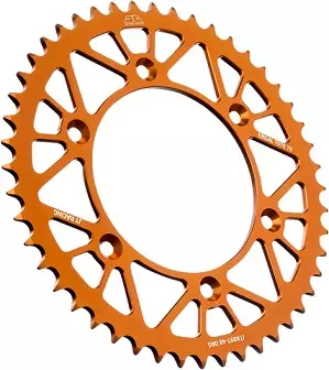 Couronne JT alu 50 dents orange KTM 250 EXC-F