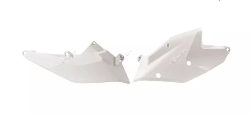 Plaques laterales Racetech Blanc KTM 350 SX-F