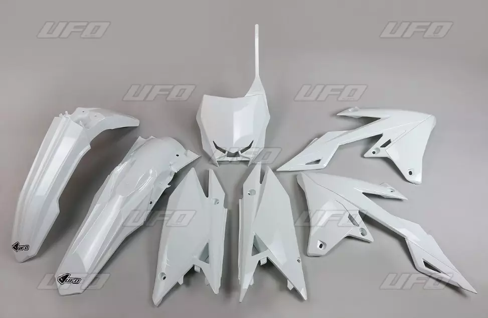 Kit plastique UFO Blanc Suzuki 450 RM-Z