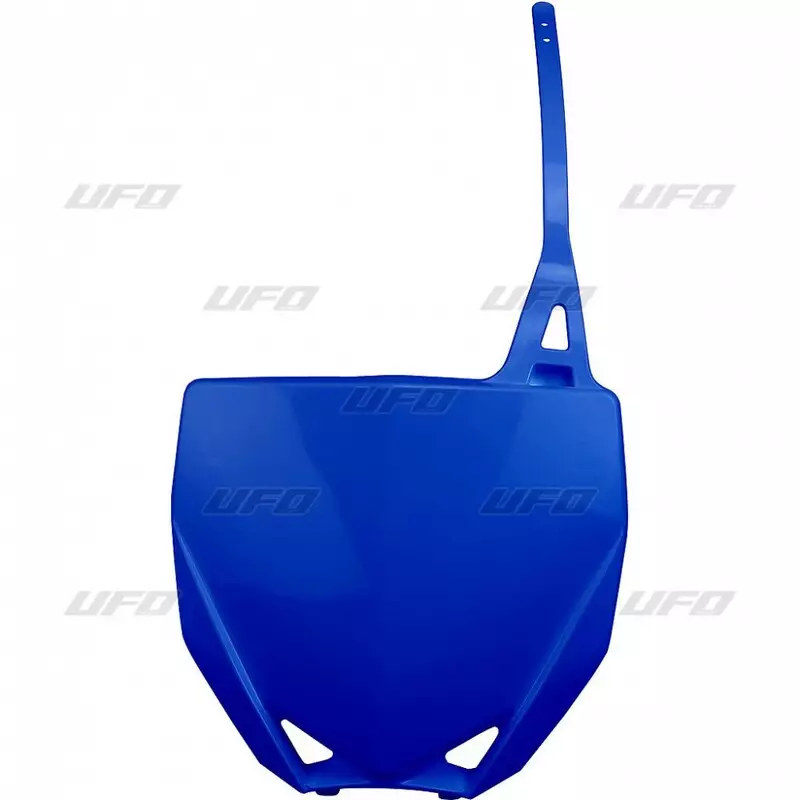 Plaque numero frontale UFO bleu Yamaha 65 YZ