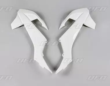Ouies de radiateur UFO Blanc KTM 65 SX