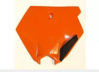 Plaque numero frontale UFO Orange KTM 85 SX