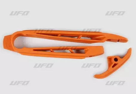 Patins bras oscillant UFO orange KTM 200 EXC
