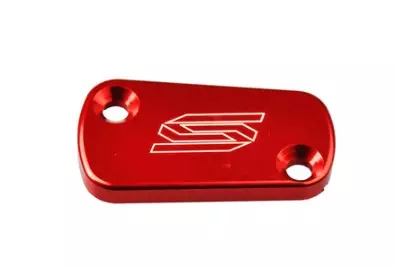 Couvercle maitre cylindre arriere Scar rouge Kawasaki 250 KX-F