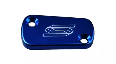 Couvercle maitre cylindre arriere Scar bleu Suzuki 250 RM-Z