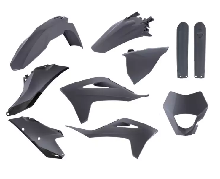 Kit plastique Polisport Gris Gas Gas 250 EC-F