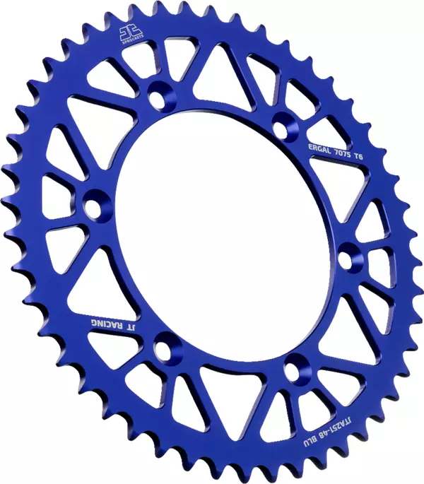 Couronne JT alu 48 dents bleu Yamaha 400 YZ-F