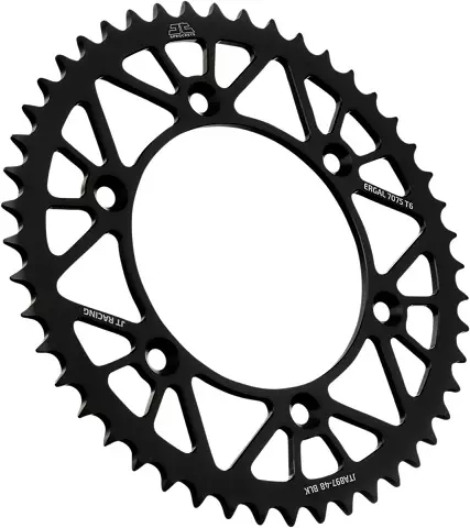 Couronne JT alu 50 dents noir KTM 250 SX-F