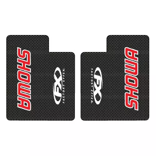 Deco fourche superieure Showa FX Carbone