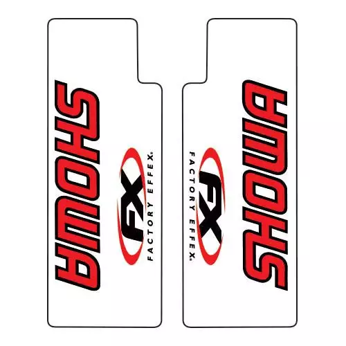 Deco fourche superieure Showa FX