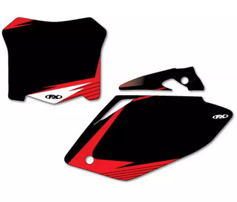 Fond de plaque Honda noir FX Honda 450 CR-F