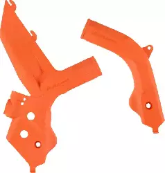 Protege cadre Polisport Orange KTM 150 SX