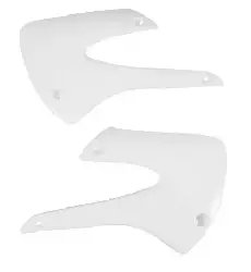 Ouies de radiateur UFO Blanc Kawasaki 85 KX