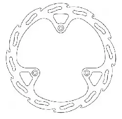 Disque frein Moto Master Flame avant Yamaha 85 YZ