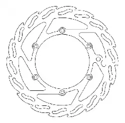 Disque frein Moto Master Flame avant Gas Gas 250 EC