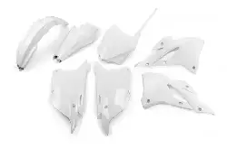 Kit plastique UFO Blanc Kawasaki 85 KX