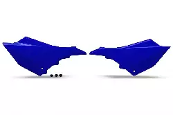Plaques numero laterales UFO Bleu Yamaha 250 YZ