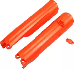 Protections de fourche UFO Orange Fluo KTM 150 EXC