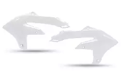 Ouies de radiateur UFO Blanc Yamaha 250 YZ-F