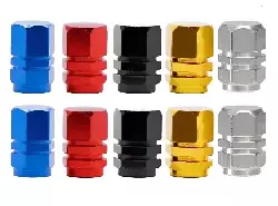 Capuchon valve hexa couleur