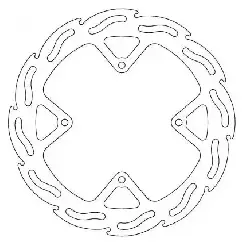 Disque frein Moto Master Flame avant KTM 85 SX