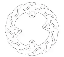 Disque frein Moto Master Flame avant Honda 85 CR