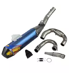 Ligne FMF Factory Megabomb 4.1 RCT Titane/titane avec embout carbone Yamaha 450 YZ-F