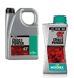 Huile Motorex Cross Power 4T 10W50