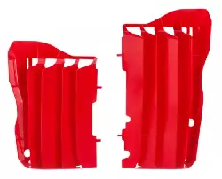 Grille radiateur UFO rouge