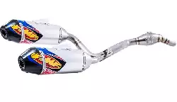 Ligne FMF Factory Megabomb 4.1 RCT Inox/Titane avec embout carbone - Copie