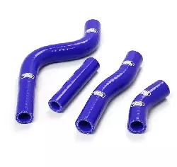 Kit durite radiateur Samco bleu Yamaha 450 WR-F