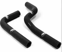 Kit durite radiateur Samco noir Kawasaki 125 KX