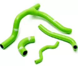 Kit Y durite radiateur Samco vert Kawasaki 250 KX-F