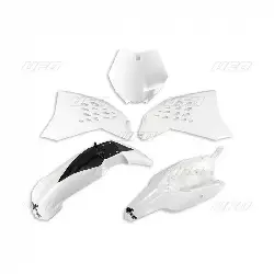 Kit plastique UFO Blanc KTM 65 SX