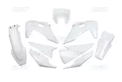 Kit plastique UFO Blanc Husqvarna 450 FE