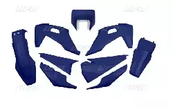Kit plastique UFO Bleu Husqvarna 450 FE
